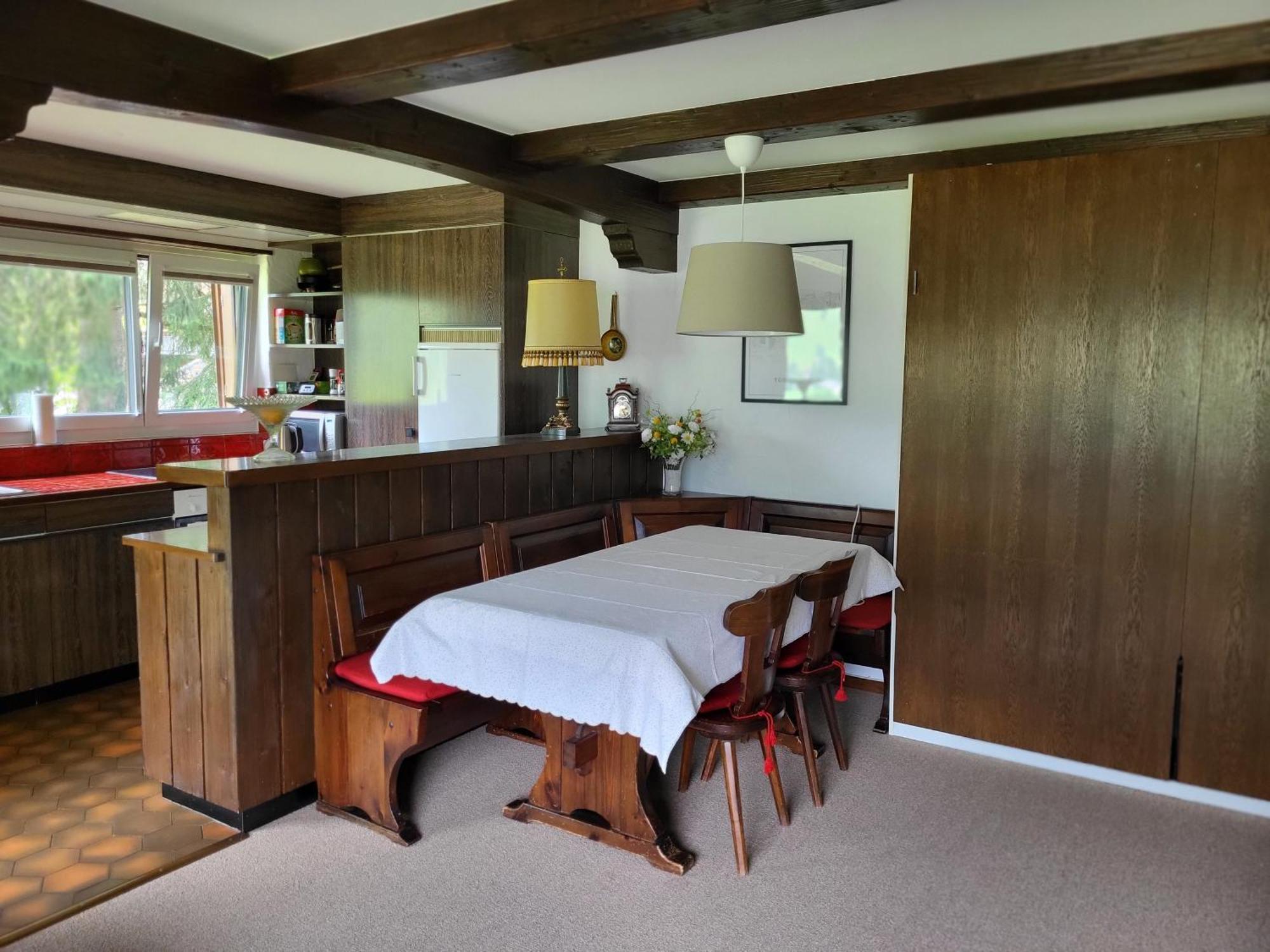Appartement In Hus Signal Met Prachtig Uitzicht Op De Bergen 클로스터스 외부 사진